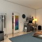 Lichtausschnitt - Fineprint Modell 042 Verlauf auf Grauglas Lichtausschnitt - Fineprint Modell 042 Verlauf auf Grauglas