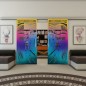 Glasschiebetür SLIM-LINE - Fineprint Modell 133 Verlauf auf Grauglas Glasschiebetür SLIM-LINE - Fineprint Modell 133 Verlauf auf Grauglas