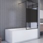 Badewannenaufsätze Dumont-01 - Festteil - Schwarz - Loft 3 Badewannenaufsätze Dumont-01 - Festteil - Schwarz - Loft 3