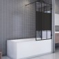 Badewannenaufsätze Dumont-01 - Festteil - Schwarz - Loft 4 Badewannenaufsätze Dumont-01 - Festteil - Schwarz - Loft 4