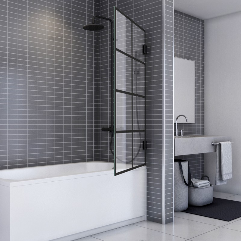 Badewannenaufsätze Dumont-02 - Pendelband - Schwarz - Loft 2 Badewannenaufsätze Dumont-02 - Pendelband - Schwarz - Loft 2