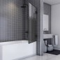 Badewannenaufsätze Dumont-02 - Pendelband - Schwarz - Loft 6 Badewannenaufsätze Dumont-02 - Pendelband - Schwarz - Loft 6