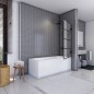 Badewannenaufsätze Dumont-02 - Pendelband - Schwarz - Loft 2 Badewannenaufsätze Dumont-02 - Pendelband - Schwarz - Loft 2