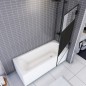 Badewannenaufsätze Dumont-02 - Pendelband - Schwarz - Loft 3 Badewannenaufsätze Dumont-02 - Pendelband - Schwarz - Loft 3