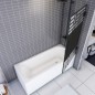 Badewannenaufsätze Dumont-02 - Pendelband - Schwarz - Loft 5 Badewannenaufsätze Dumont-02 - Pendelband - Schwarz - Loft 5