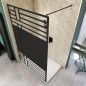 Walk In Dusche - Amora-01 - Duschwand - Schwarz - Loft 5 Walk In Dusche - Amora-01 - Duschwand - Schwarz - Loft 5