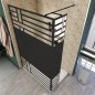 Walk In Dusche - Amora-03 - Duschwand - Schwarz - Loft 5 Walk In Dusche - Amora-03 - Duschwand - Schwarz - Loft 5