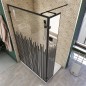 Walk In Dusche - Amora-03 - Duschwand - Schwarz - Loft 6 Walk In Dusche - Amora-03 - Duschwand - Schwarz - Loft 6