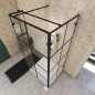Walk In Dusche - Amora-07 - Duschwand - Schwarz - Loft 2 Walk In Dusche - Amora-07 - Duschwand - Schwarz - Loft 2