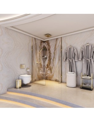 Walk In Dusche Royal 14-Chrom-Klarglas
