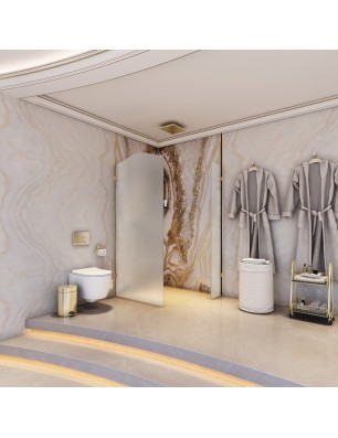 Walk In Dusche Royal 14-Chrom-Satino
