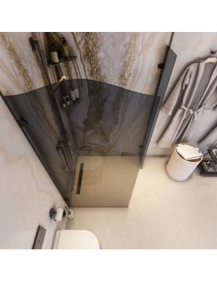 Walk In Dusche Regal 14-Chrom-Grauglas
