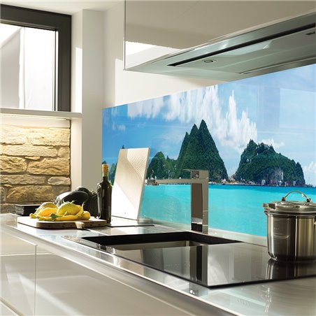 Glas Küchenrückwand 6 mm ESG Motive KRWM-0239