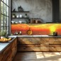 Glas Küchenrückwand 6 mm ESG Motive KRWM-0240 Glas Küchenrückwand 6 mm ESG Motive KRWM-0240