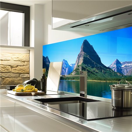 Glas Küchenrückwand 6 mm ESG Motive KRWM-0243