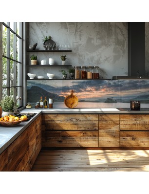 Glas Küchenrückwand 6 mm ESG Motive KRWM-0252