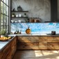 Glas Küchenrückwand 6 mm ESG Motive KRWM-0262