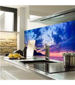 Glas Küchenrückwand 6 mm ESG Motive KRWM-0263