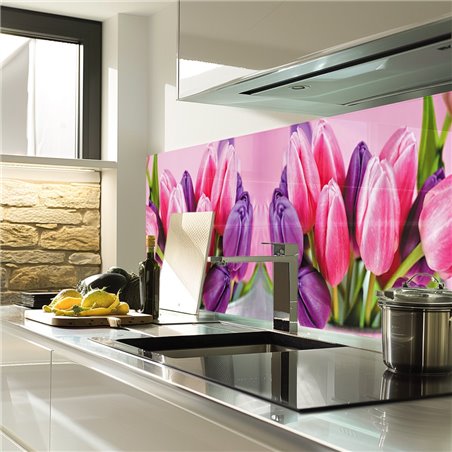 Glas Küchenrückwand 6 mm ESG Motive KRWM-0266