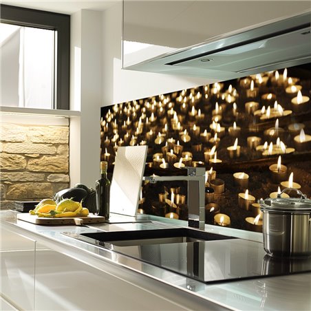 Glas Küchenrückwand 6 mm ESG Motive KRWM-0273