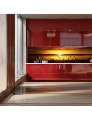 Glas Küchenrückwand 6 mm ESG Motive KRWM-0277