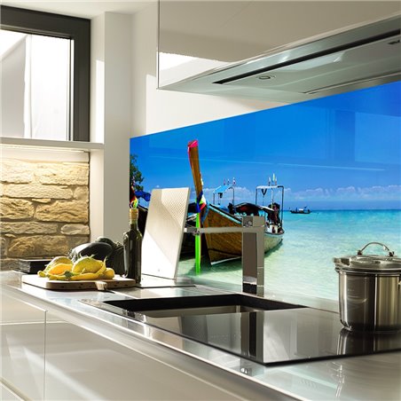 Glas Küchenrückwand 6 mm ESG Motive KRWM-0281