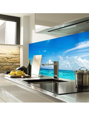 Glas Küchenrückwand 6 mm ESG Motive KRWM-0303