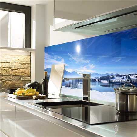 Glas Küchenrückwand 6 mm ESG Motive KRWM-0308