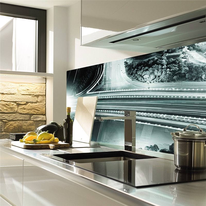 Glas Küchenrückwand 6 mm ESG Motive KRWM-0311 Glas Küchenrückwand 6 mm ESG Motive KRWM-0311