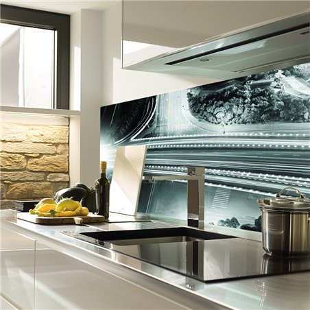 Glas Küchenrückwand 6 mm ESG Motive KRWM-0311