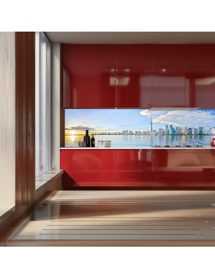 Glas Küchenrückwand 6 mm ESG Motive KRWM-0322