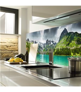 Glas Küchenrückwand 6 mm ESG Motive KRWM-0323