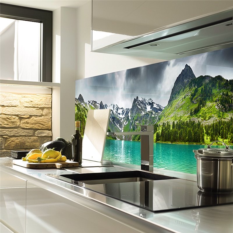 Glas Küchenrückwand 6 mm ESG Motive KRWM-0323
