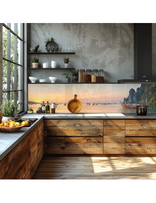 Glas Küchenrückwand 6 mm ESG Motive KRWM-0326