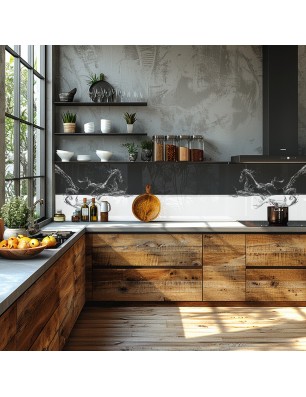 Glas Küchenrückwand 6 mm ESG Motive KRWM-0332