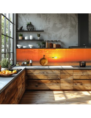 Glas Küchenrückwand 6 mm ESG Motive KRWM-0340