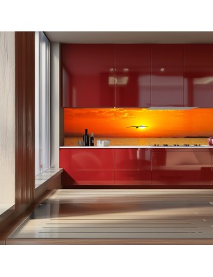 Glas Küchenrückwand 6 mm ESG Motive KRWM-0340