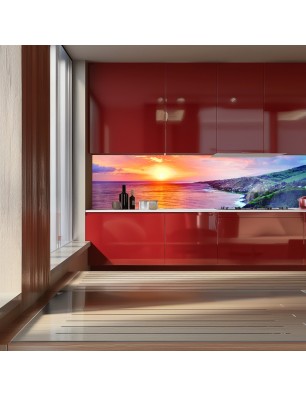 Glas Küchenrückwand 6 mm ESG Motive KRWM-0342