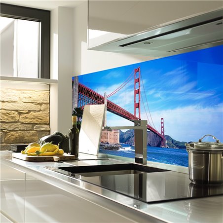 Glas Küchenrückwand 6 mm ESG Motive KRWM-0347