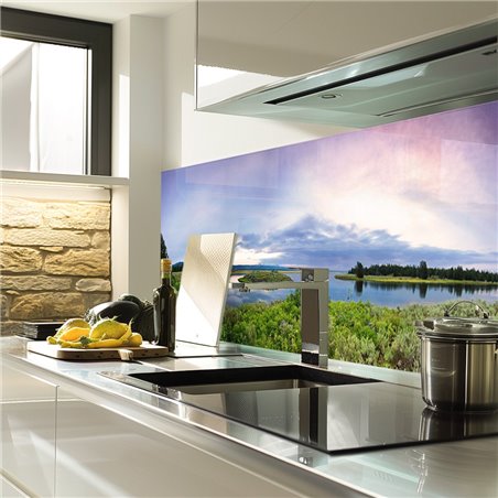 Glas Küchenrückwand 6 mm ESG Motive KRWM-0351