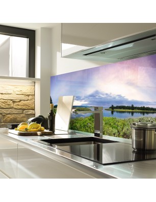 Glas Küchenrückwand 6 mm ESG Motive KRWM-0351