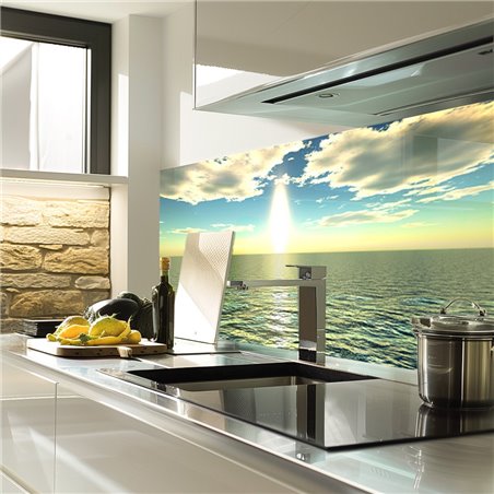 Glas Küchenrückwand 6 mm ESG Motive KRWM-0352