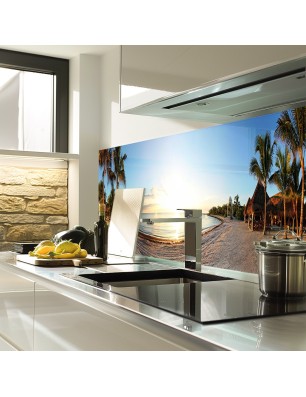 Glas Küchenrückwand 6 mm ESG Motive KRWM-0357