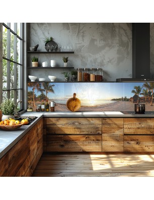 Glas Küchenrückwand 6 mm ESG Motive KRWM-0357