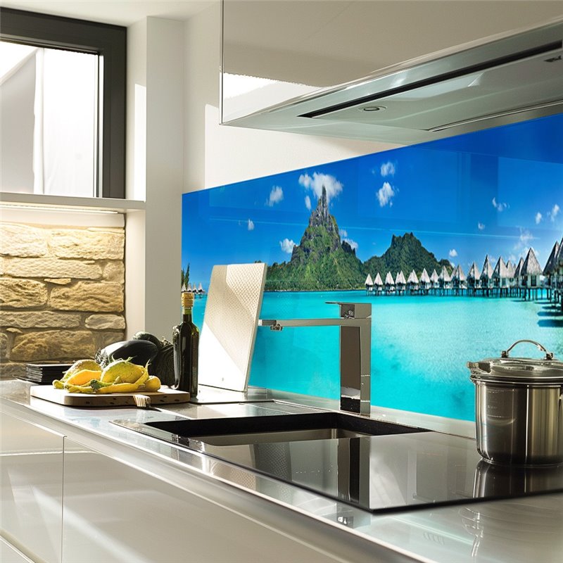 Glas Küchenrückwand 6 mm ESG Motive KRWM-0363