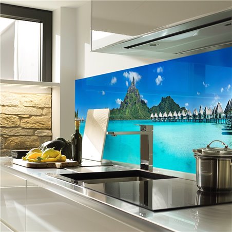 Glas Küchenrückwand 6 mm ESG Motive KRWM-0363