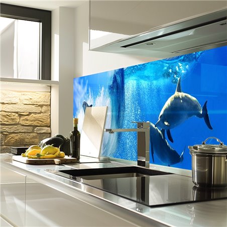 Glas Küchenrückwand 6 mm ESG Motive KRWM-0367