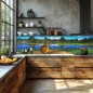 Glas Küchenrückwand 6 mm ESG Motive KRWM-0387