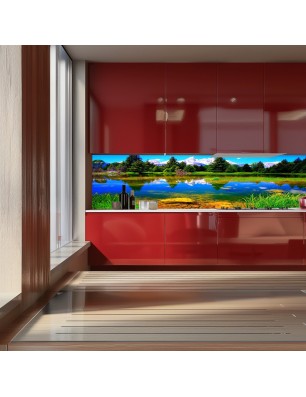 Glas Küchenrückwand 6 mm ESG Motive KRWM-0387