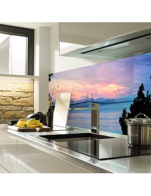 Glas Küchenrückwand 6 mm ESG Motive KRWM-0388